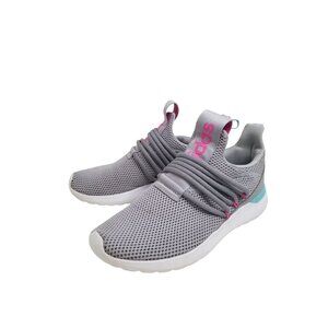 Adidas‎ Girls Lite Racer Adapt 3.0 Running Shoe in Grey/Blue - Size 4 Youth